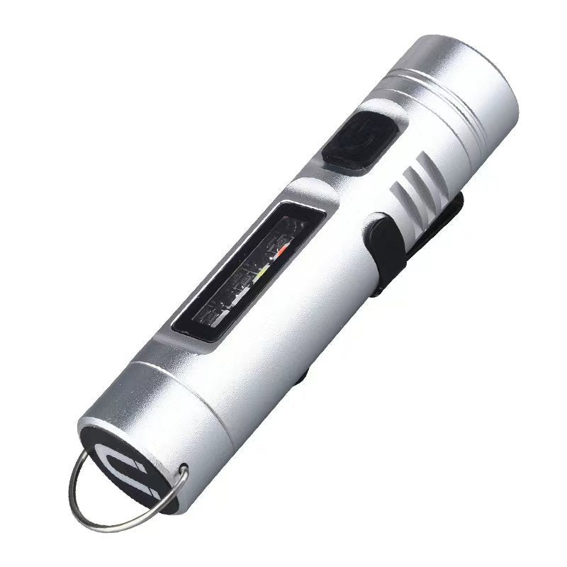 🔦Pocket Rechargeable EDC Flashlight: Mini Keychain Light