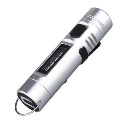 🔦Pocket Rechargeable EDC Flashlight: Mini Keychain Light