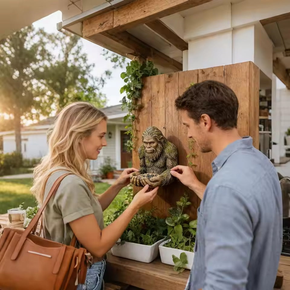 🦶 LAST DAY 50% off✨✨Bigfoot Bird Feeder – Bring Big Fun to Your Backyard Wildlife