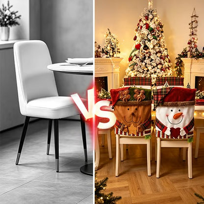 ✨Last Day 49% OFF✨Christmas Decoration Cartoon Chair Cover