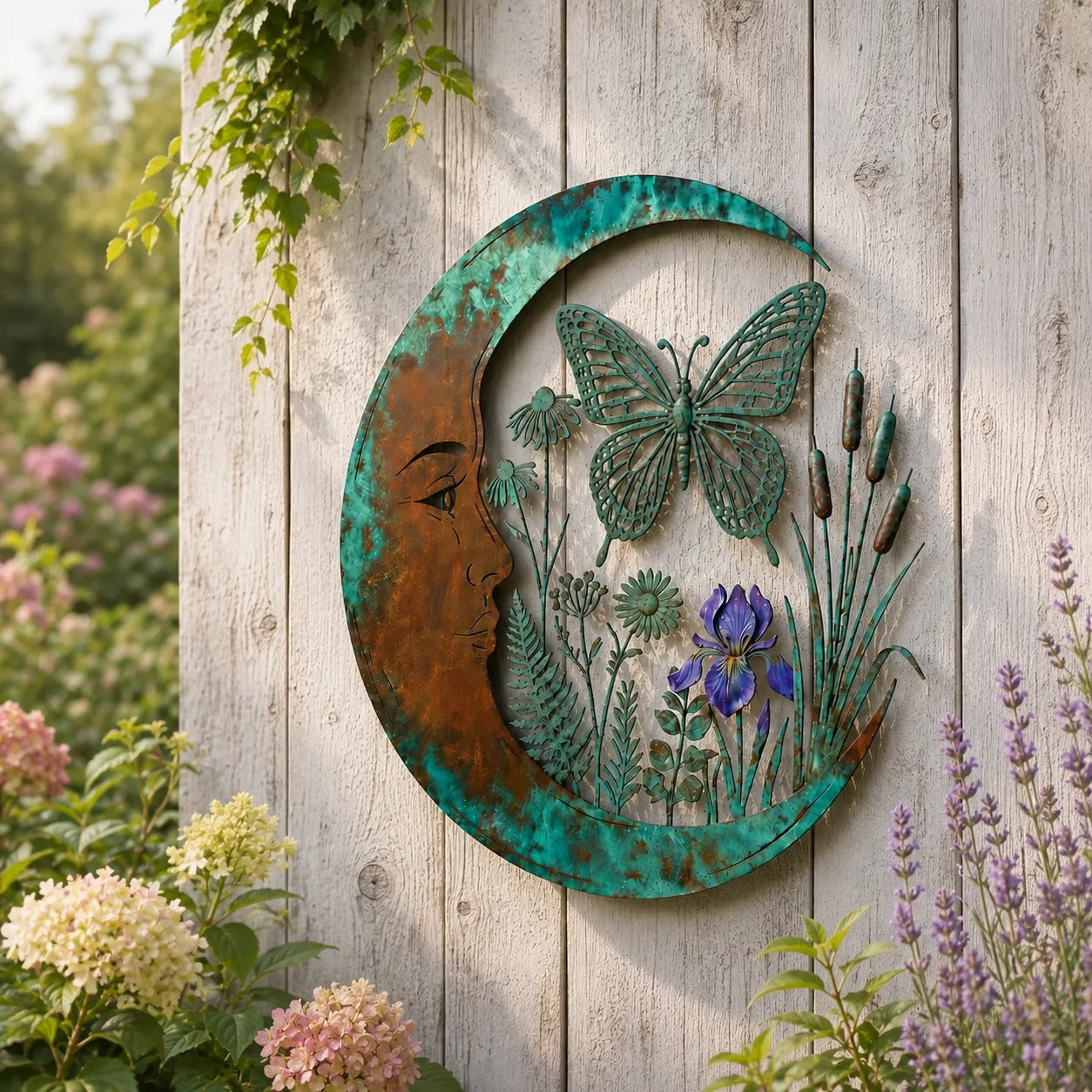 🔥Last Day 50% OFF✨🌜️Crescent Moon Bee Wall Decor🐝