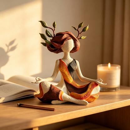 🧘Serenity Growth | Inner Harmony Sculptural Figurine 🌙
