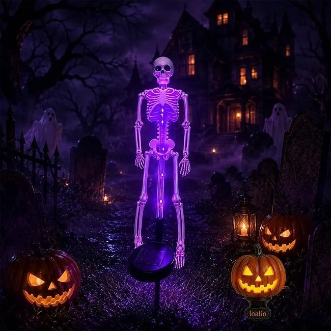 ✨Last Day 49% OFF✨💀 Solar Skeleton Ground Stake Lights