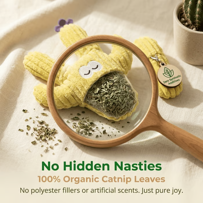 🔥Day Sale 50% OFF🐾Handmade Soft Cactus Kitten Chew Toys