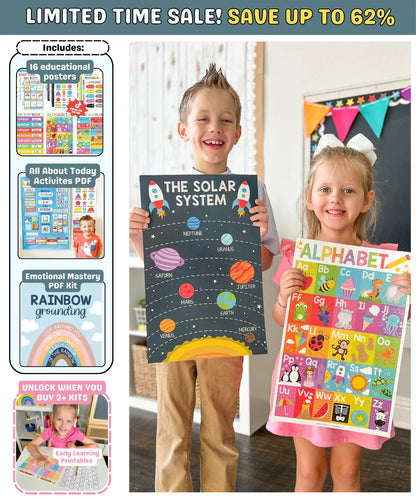 💥LIMITED TIME SALE 62% OFF💥 PRESCHOOL HEAD START KIT 📚