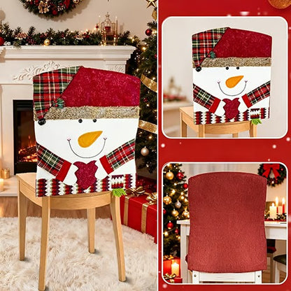 ✨Last Day 49% OFF✨Christmas Decoration Cartoon Chair Cover