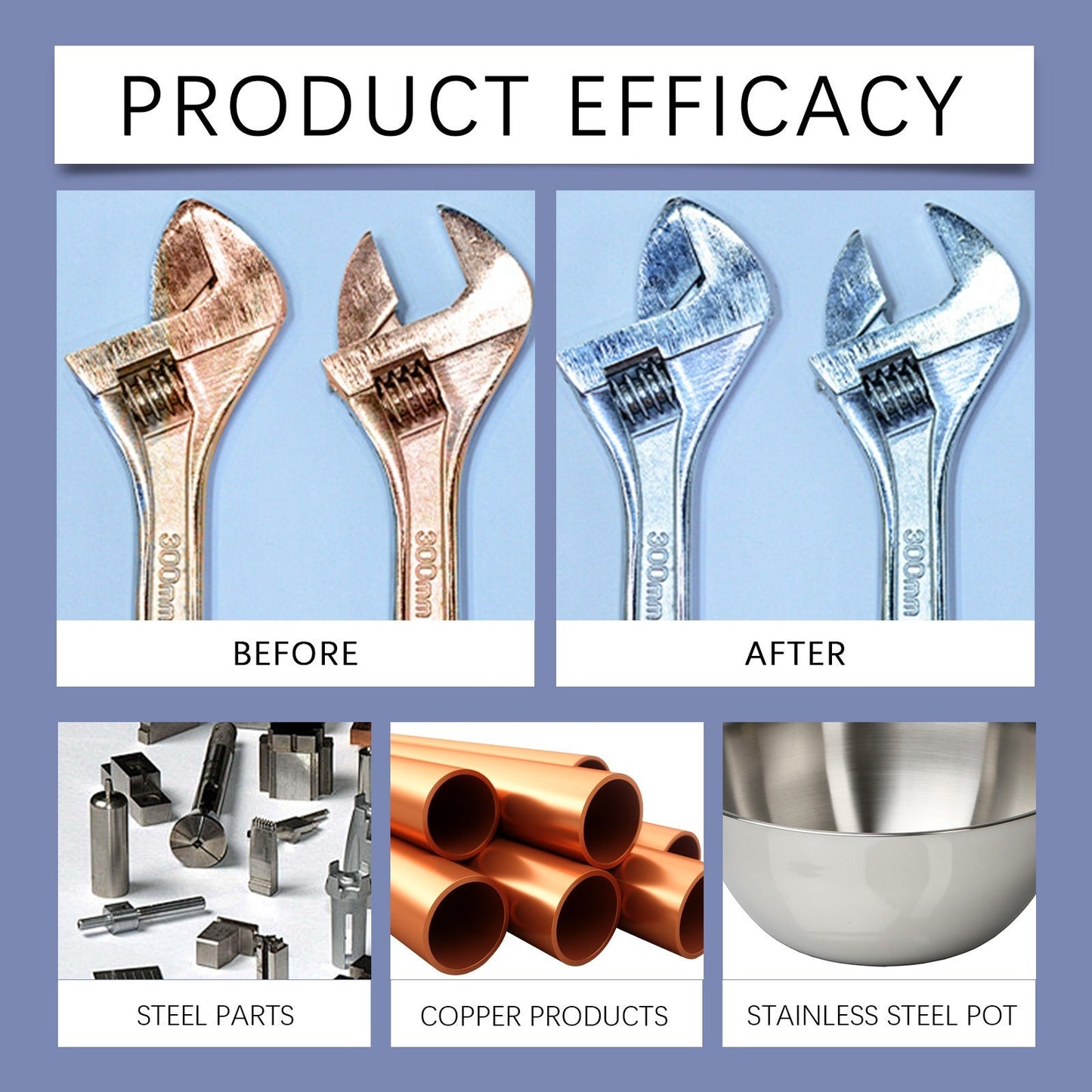 🏆Last Day Sale -50% OFF⚡Highly Concentrated Rust Remover for Steel & Iron – Deep-Acting, Effortless, and Metal-Safe