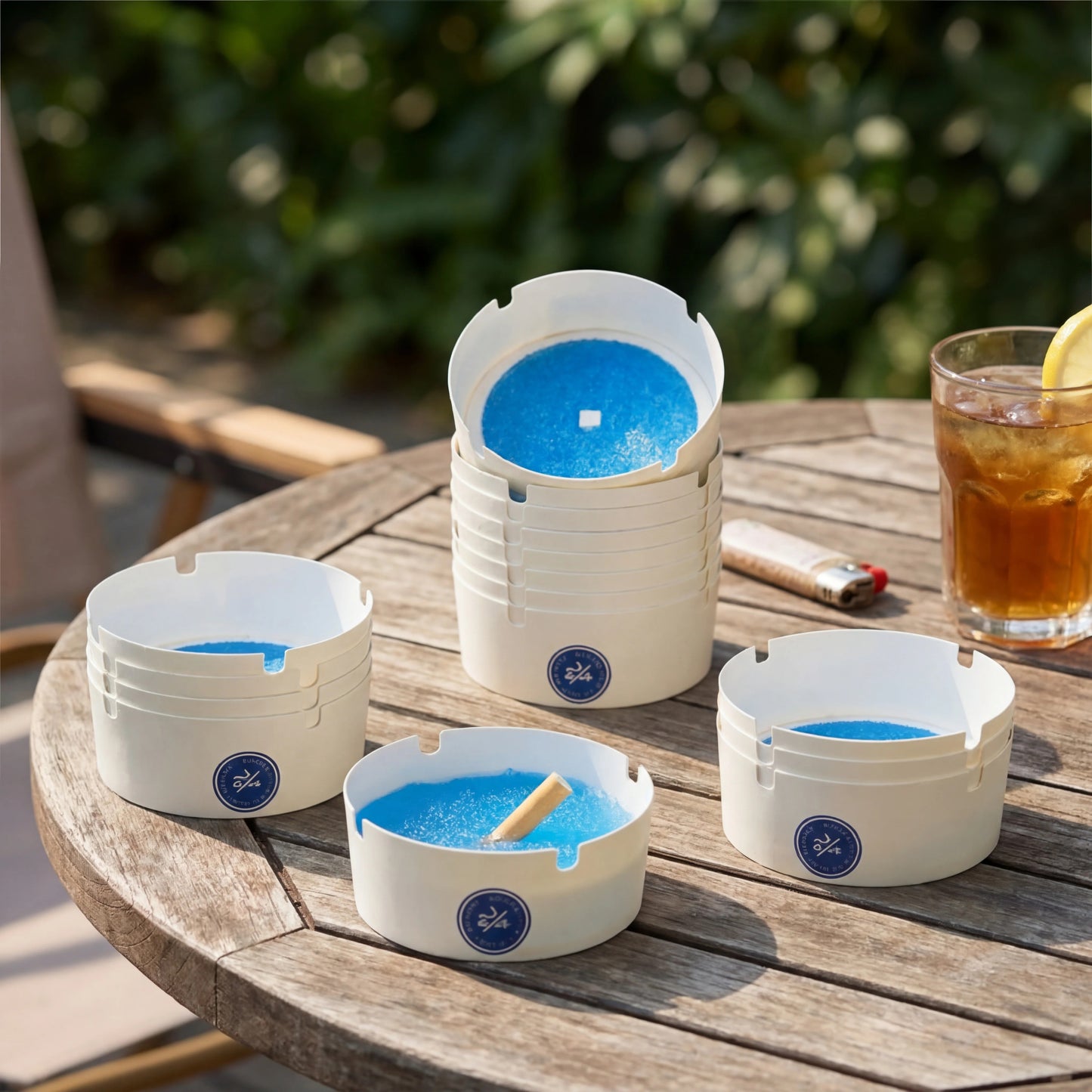 🔥Last Day 70% OFF 🔥Disposable Ashtrays with Ash Absorbing Gel