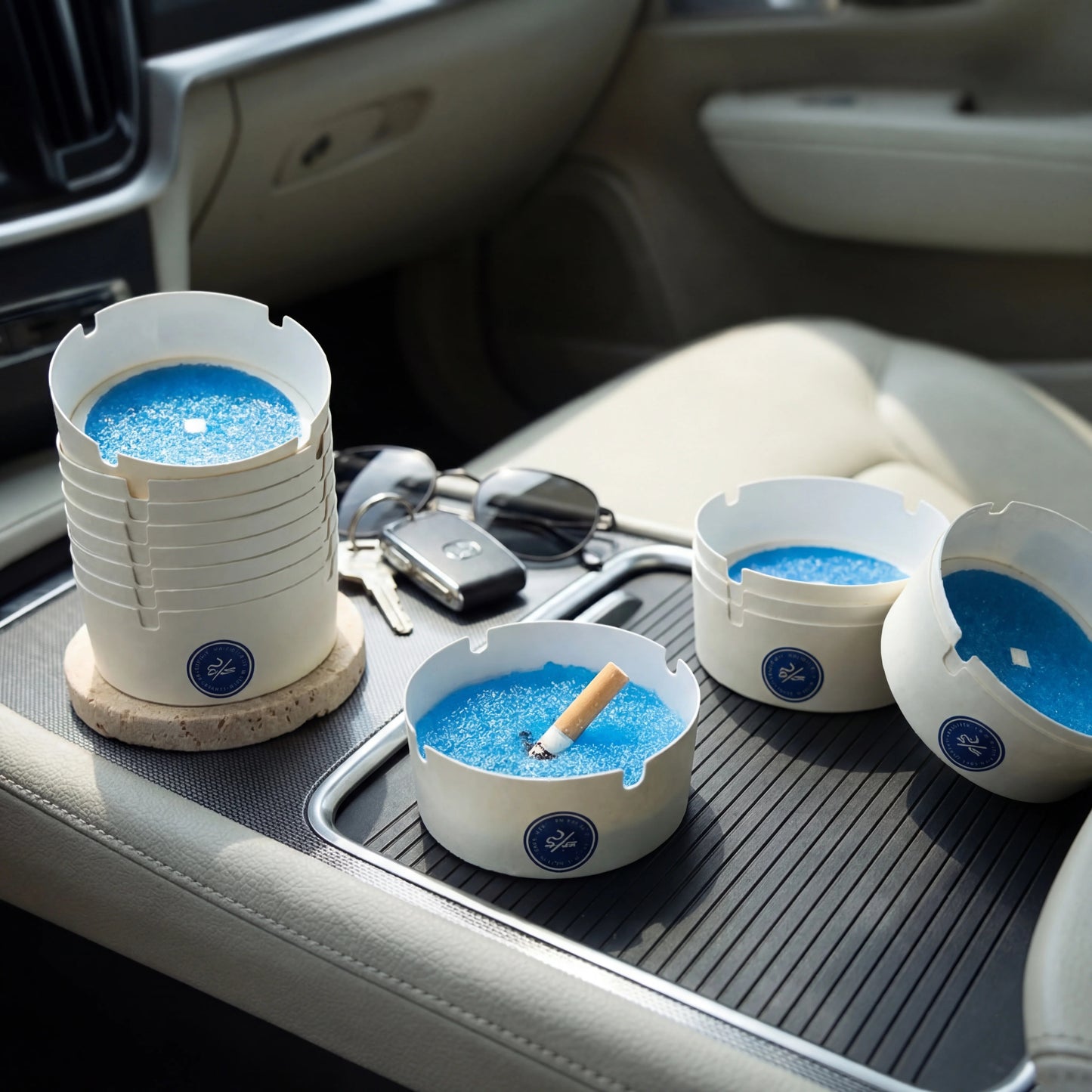 🔥Last Day 70% OFF 🔥Disposable Ashtrays with Ash Absorbing Gel