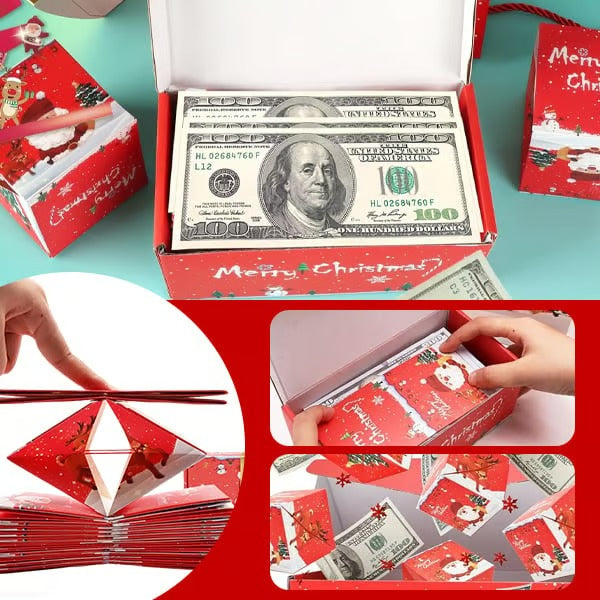 🔥50% Off Last Day🎁Christmas Surprise Explosion Bouncing Gift Box