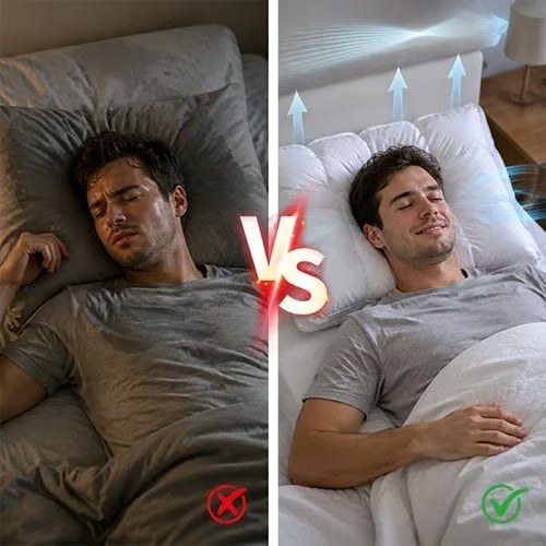 3D Bread Down Bed Pillows