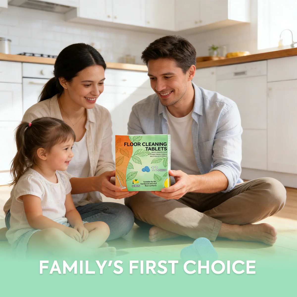 💦Last Day 70% OFF 🔥  Floor Cleaning Tablets - Safe for Wood Tile Marble Quick Dry