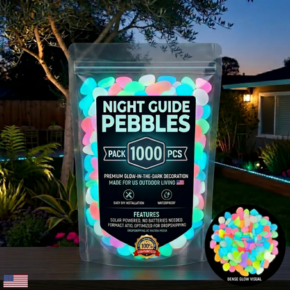 💥LAST DAY SALE 70%OFF💥🌈Colorful Glow-in-the-Dark Garden Stones