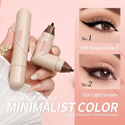 💞LAATSTE DAG - 1 + 1 GRATIS💞Draaibare eyeliner-stempelpe