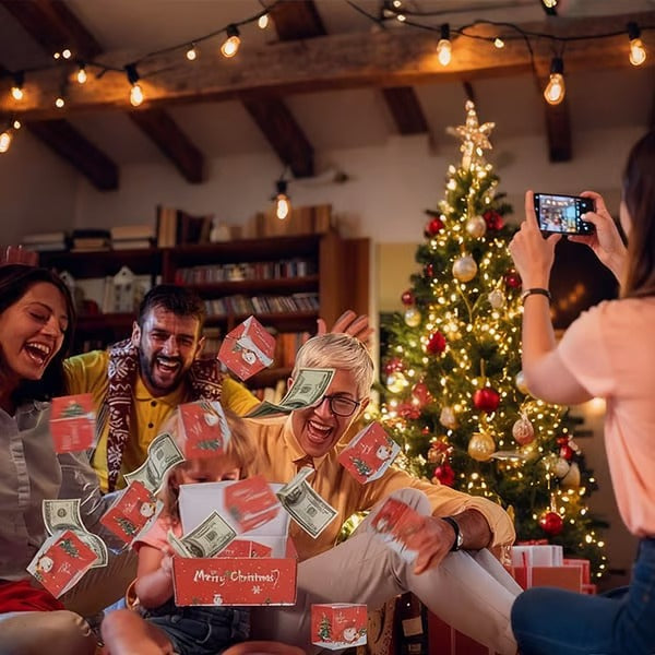 🔥50% Off Last Day🎁Christmas Surprise Explosion Bouncing Gift Box