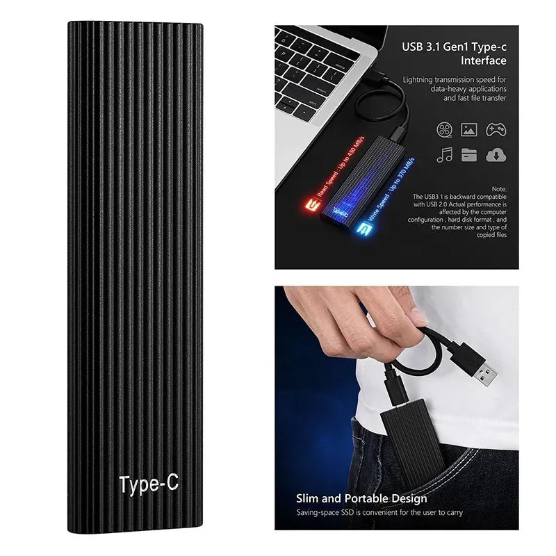 🏆Flash Sale⚡ 50K+ SOLD!🔥16TB Large-Capacity Type-C Portable Mini SSD