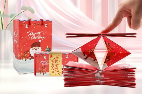 🔥50% Off Last Day🎁Christmas Surprise Explosion Bouncing Gift Box