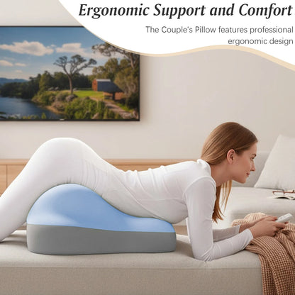 🧘‍♀️Yoga Bolster | Back & Lumbar Support Pillow: Multi-Functional Cushion🪶 | Memory Foam