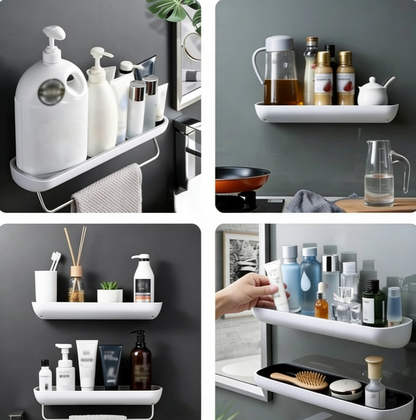 LAST DAY 49% OFF - 🚿Bathroom Storage Shelf - No Drilling Required🔥🔥