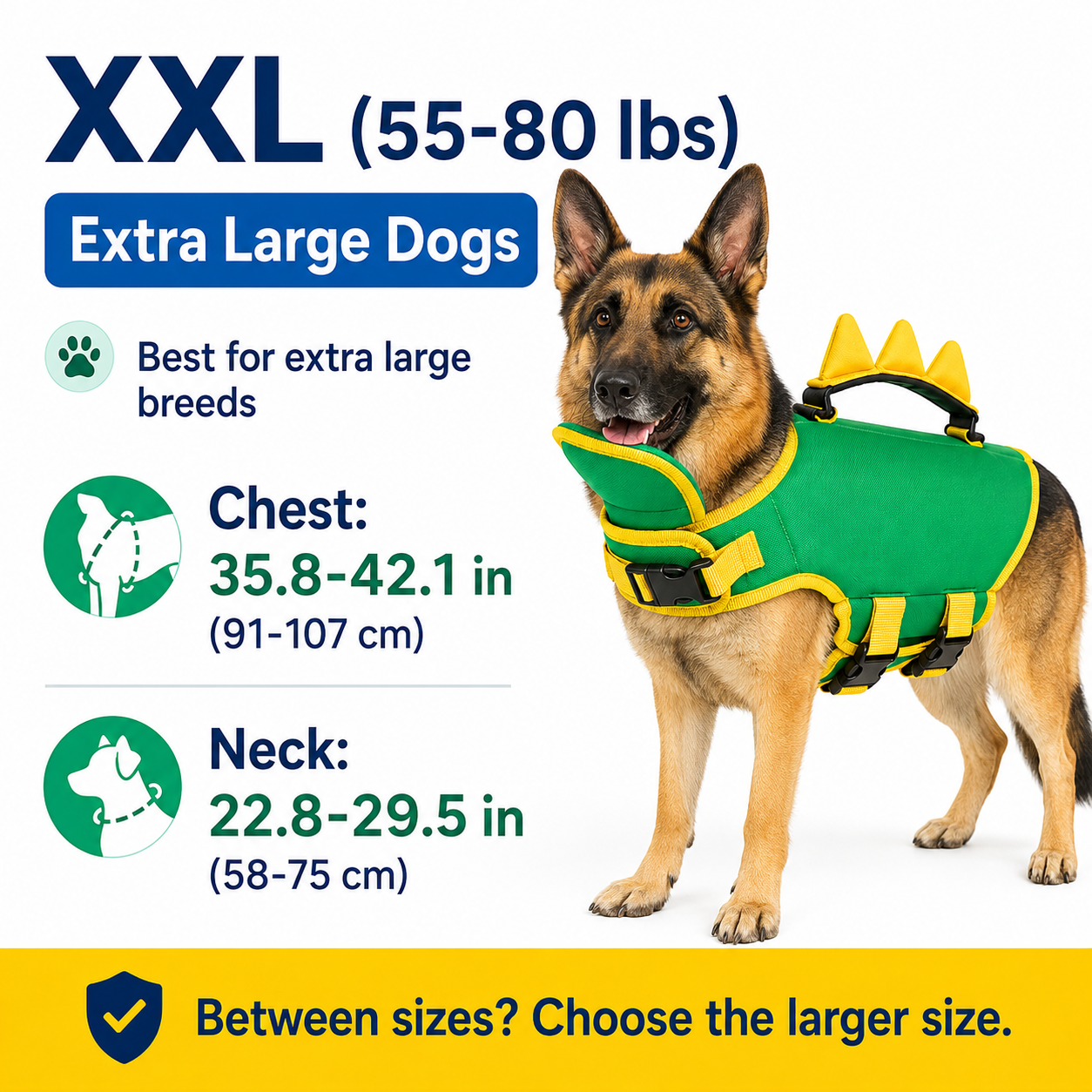 Premium Dog Life Vest for Swimming & Boating🛒