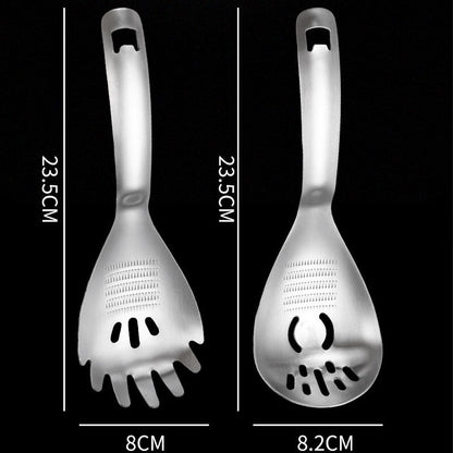 🥳2026 HOT SALE🥳💞50K+ SOLD! 🥄🎁 50% OFF! Stainless Steel Spoon – From £7.98! 5-in-1 filters, grinds, fetches & opens. Space-saving kitchen hero – stock up & save! 🏠✅