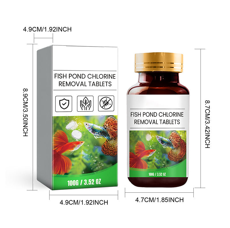 🎉Last Day 50% OFF🎉Fish Ponds Aquariums Chlorine Removal Tablets