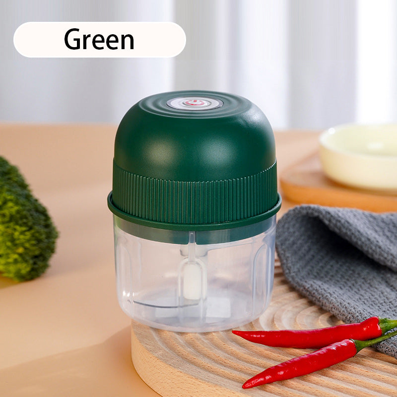 🔥 Electric Food Chopper & Garlic Crusher – effortlessly chops garlic, onions, herbs & more – in seconds