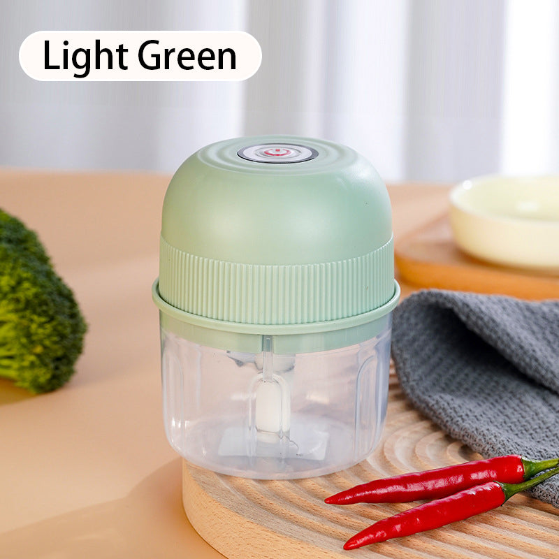 🔥 Electric Food Chopper & Garlic Crusher – effortlessly chops garlic, onions, herbs & more – in seconds