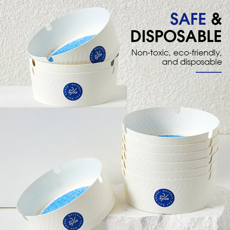 🔥Last Day 70% OFF 🔥Disposable Ashtrays with Ash Absorbing Gel