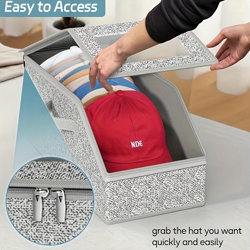 🔥Last Day 60% OFF 🔥Stackable storage boxes for baseball caps