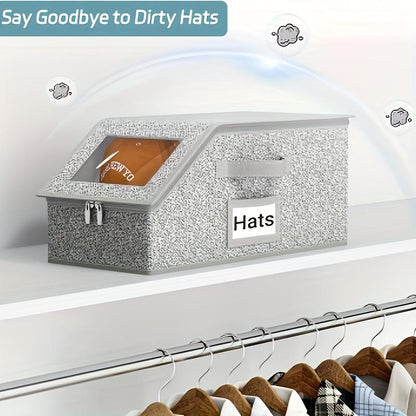 🔥Last Day 60% OFF 🔥Stackable storage boxes for baseball caps
