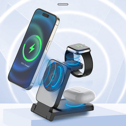 🔥Last day of the limited-time 30% off sale!🔥3-in-1 Foldable Magnetic Wireless Charger