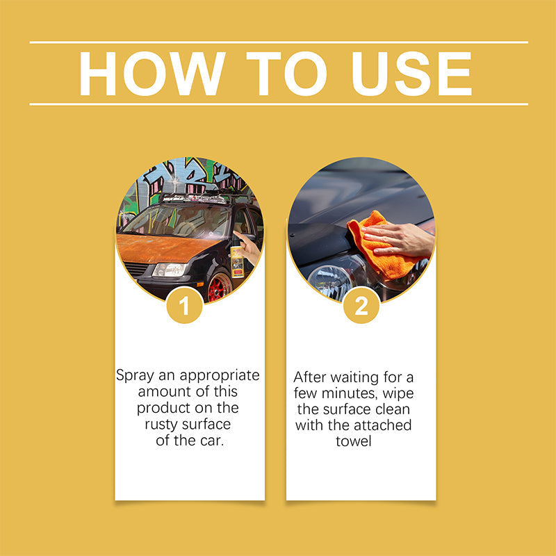 🛠️ Professional Metal Rust Remover Spray – Fast, Powerful & Easy to Use ⚡