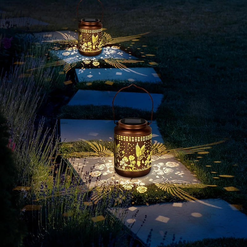 🐦HOT SALE 49% OFF🌟Solar Hummingbird Lantern for Garden Decor✨