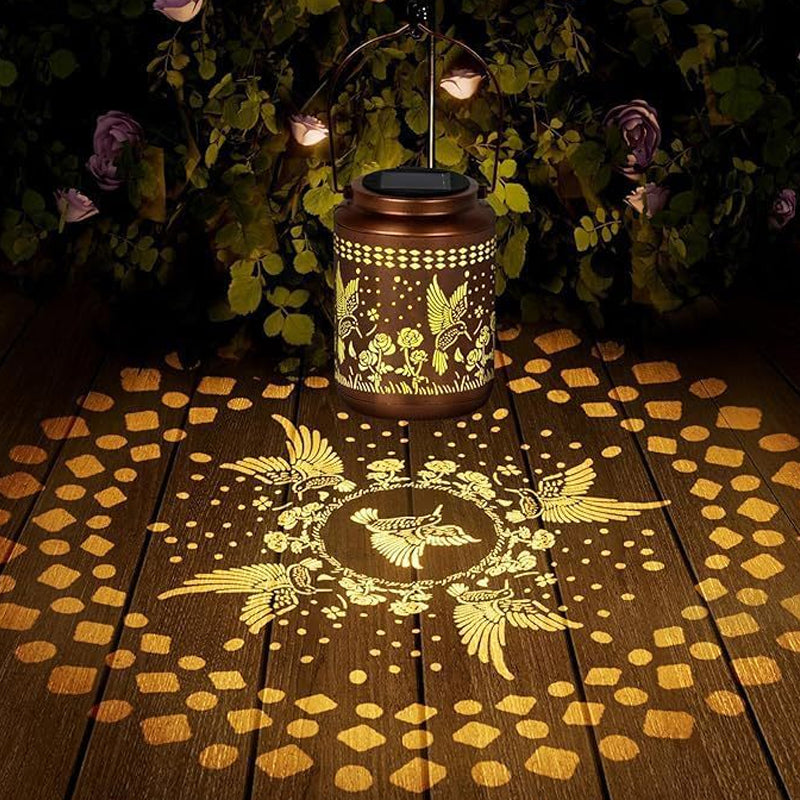 🐦HOT SALE 49% OFF🌟Solar Hummingbird Lantern for Garden Decor✨