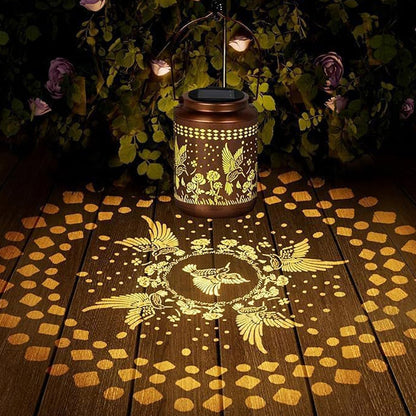 🐦HOT SALE 49% OFF🌟Solar Hummingbird Lantern for Garden Decor✨