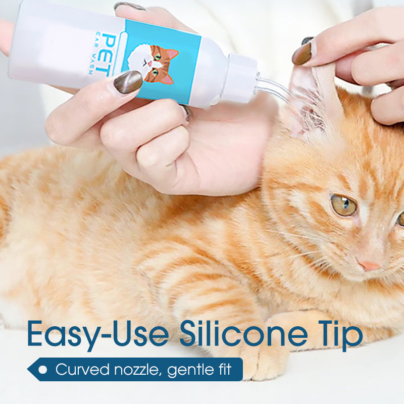 120ML pet ear cleaning solution bottle