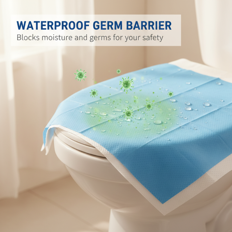 Disposable Waterproof Toilet Seat Covers Pack
