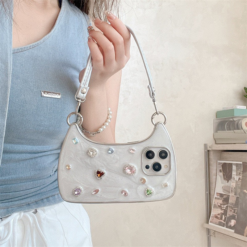🥳2026 HOT SALE🥳💞50K+ SOLD!💥✨💎 50% OFF! Creative Phone Case with Top Handle 📱👜