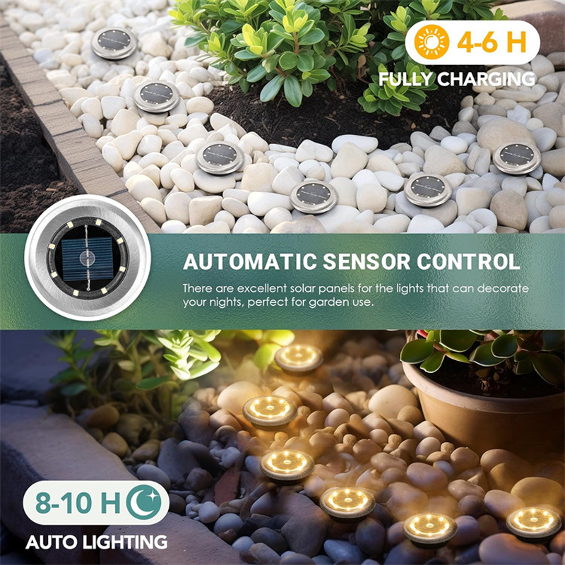 ✨Hot Sale Promotion 70% OFF💡Outdoor Waterproof Solar Ground Light