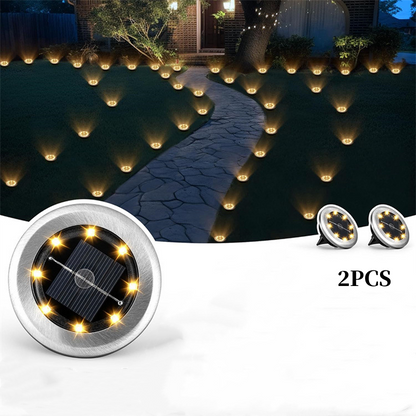 ✨Hot Sale Promotion 70% OFF💡Outdoor Waterproof Solar Ground Light