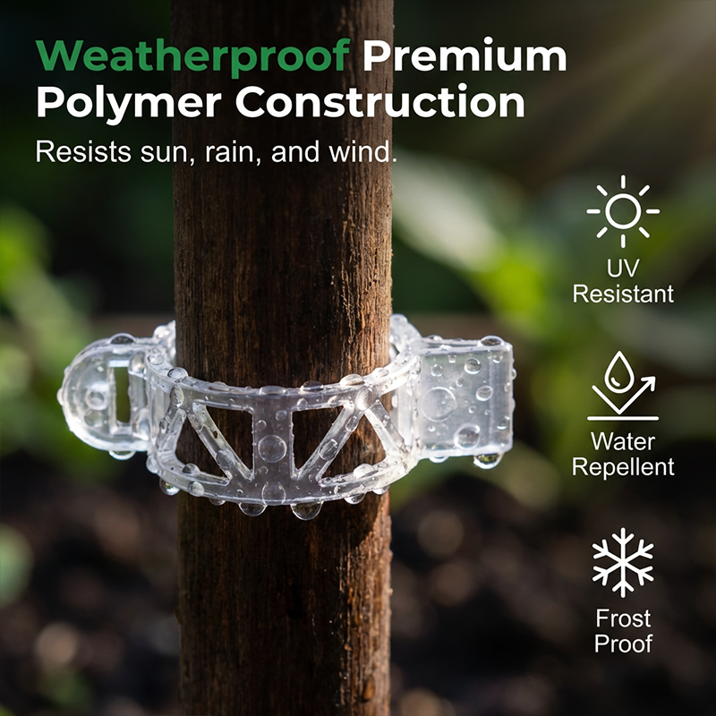 🧷 49% OFF NOW ! ⚡ 100 PCS Quick-Lock Plant Support Clips – Sturdy Support, Easy Install & Reusable Design 🌱