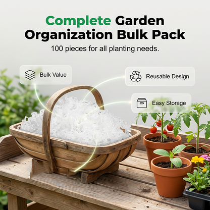 🧷 49% OFF NOW ! ⚡ 100 PCS Quick-Lock Plant Support Clips – Sturdy Support, Easy Install & Reusable Design 🌱