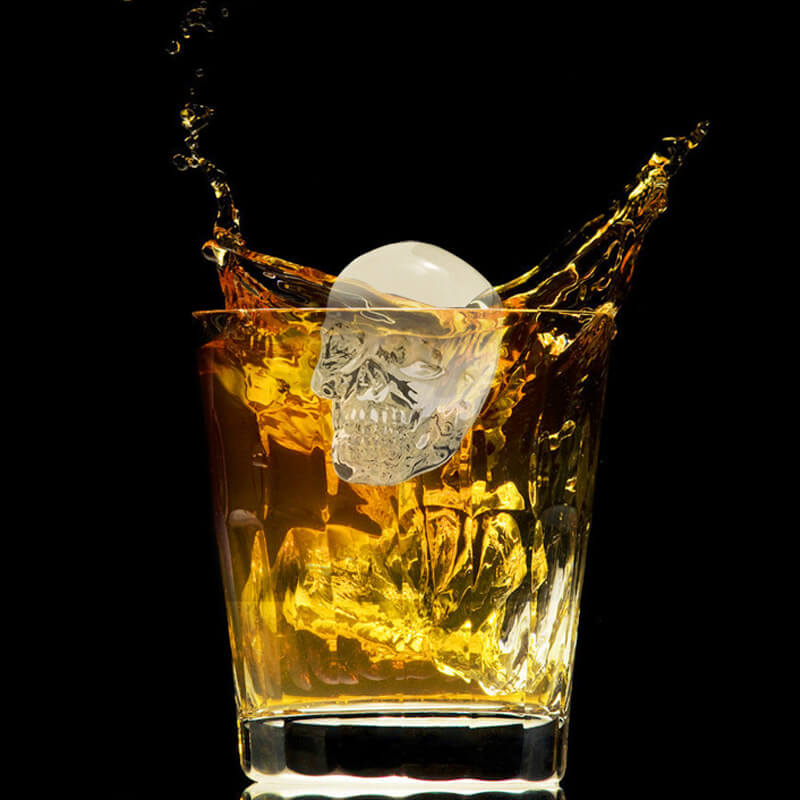 ⏳Limited-time special⏰DIY "skull" silicone ice cube tray🧊