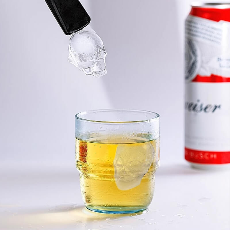 ⏳Limited-time special⏰DIY "skull" silicone ice cube tray🧊