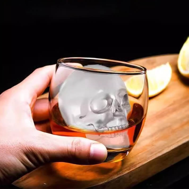⏳Limited-time special⏰DIY "skull" silicone ice cube tray🧊