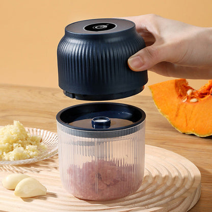 🧄 Cordless Mini Electric Garlic Chopper⚡Powerful & Efficient, Easy to Clean & Perfect for the Kitchen 🔪