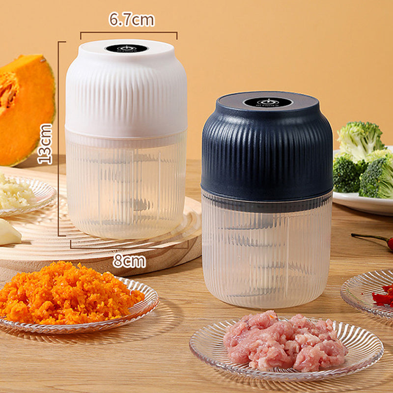 🧄 Cordless Mini Electric Garlic Chopper⚡Powerful & Efficient, Easy to Clean & Perfect for the Kitchen 🔪