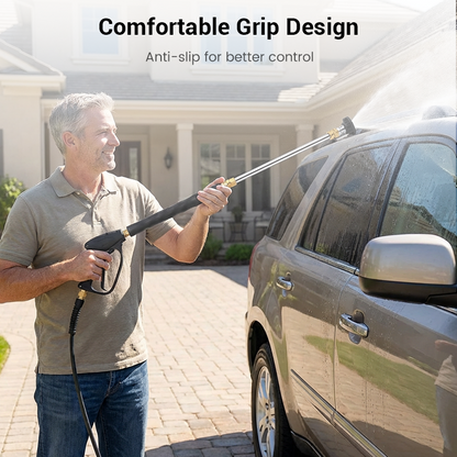 🔥 Last Day Deal – High-Pressure Water Gun | 3 Nozzles & Heavy-Duty Aluminum ✨
