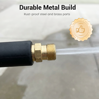 🔥 Last Day Deal – High-Pressure Water Gun | 3 Nozzles & Heavy-Duty Aluminum ✨